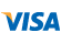 Accettiamo pagamenti con Visa